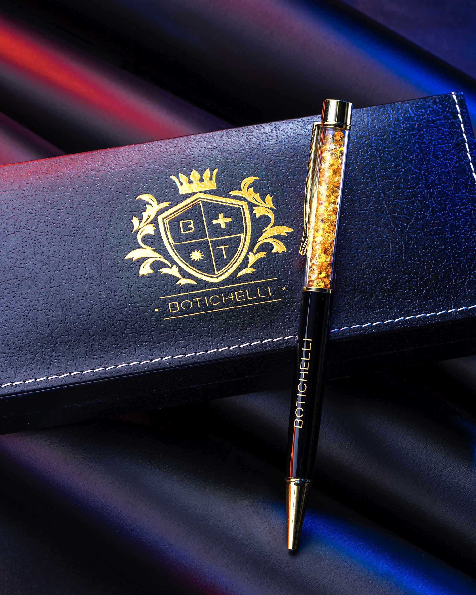 "SANDRO" MECCANICO GOLD SAPPHIRE