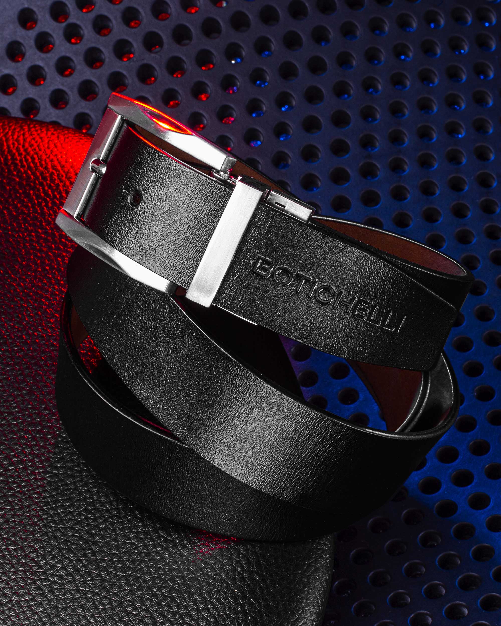 "STEFANO" SATIN BLACK